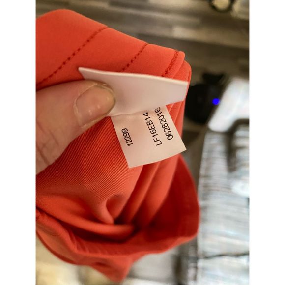 Peter Millar UPF 50+ Sun Protection Bright Pink Orange Skort, Sz Medium, MP $110 - Picture 6 of 10